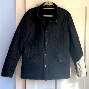 Barbour Black/Deep Navy jacket